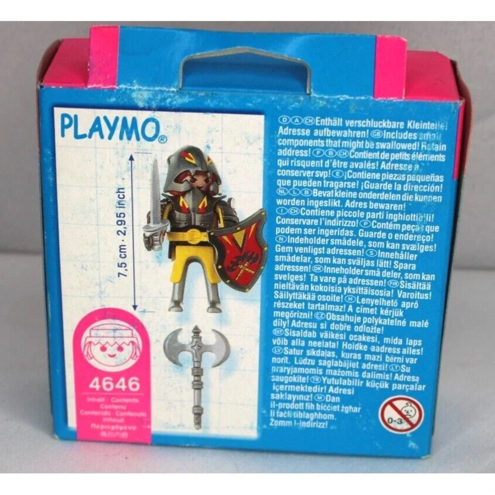 2005 Playmobil Special 4646 Knight with Double Axe NIB, SEALED